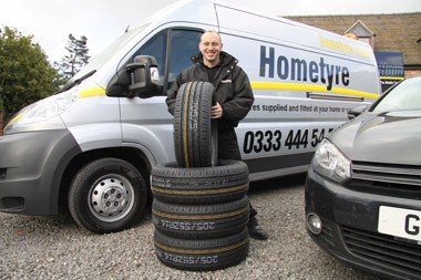 A warm welcome for Ben Chilton, Hometyre’s newest franchisee