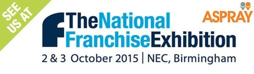 Aspray are exhibiting at the National Franchise Exhibition at the NEC in Birmingham!