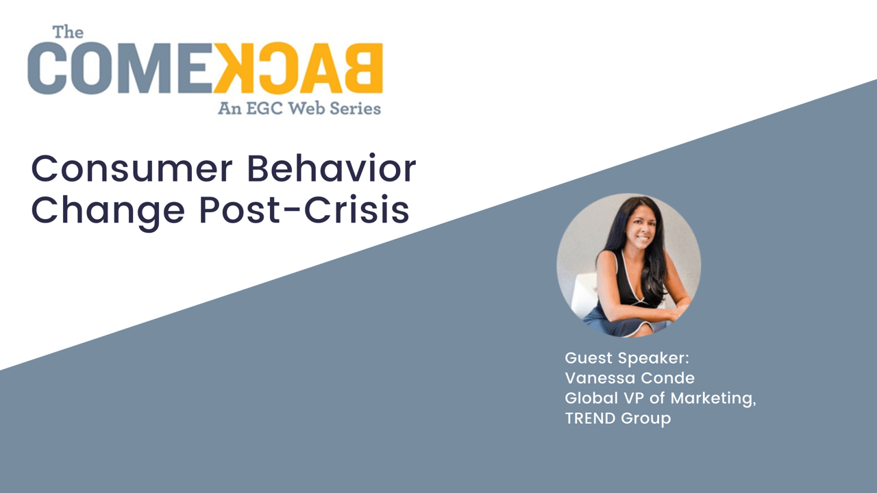 Consumer Behaviour Change Post-Crisis – An Interview with Vanessa Conde, Global VP of Marketing, TREND Group