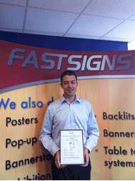 FASTSIGNS® passes with flying colours