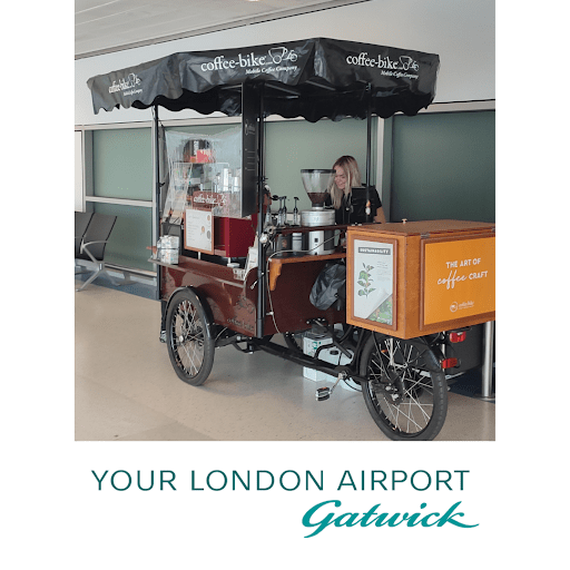 International Franchise ‘Coffee-Bike’ launches at London Gatwick Airport!