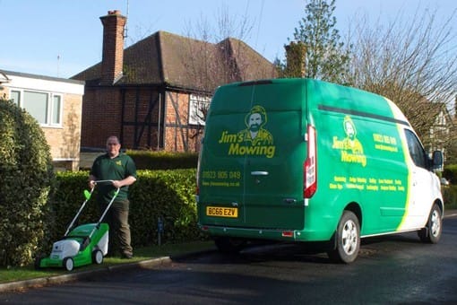 Jim’s Mowing’s second new franchisee, Ed Doherty
