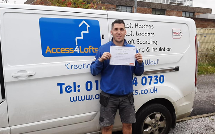 Josh Norgate: Access4Lofts Blackpool Franchisee