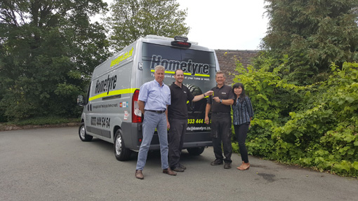 New Van for First Franchisee
