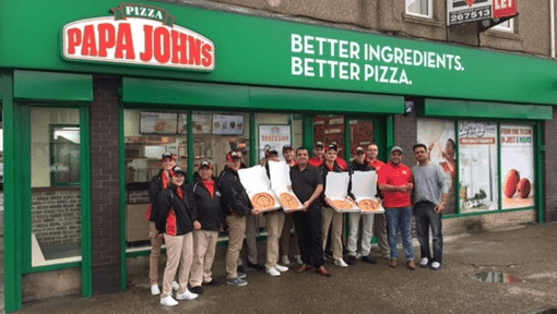 Papa John’s Youngest Franchisee Opens Fourth Store