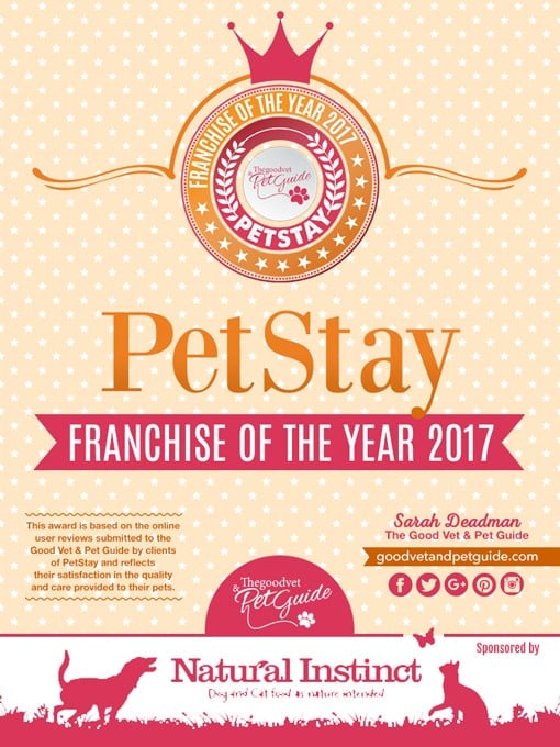 PetStay have won several industry awards