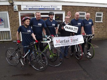 Recognition Express Essex Supports Charity Bike Ride