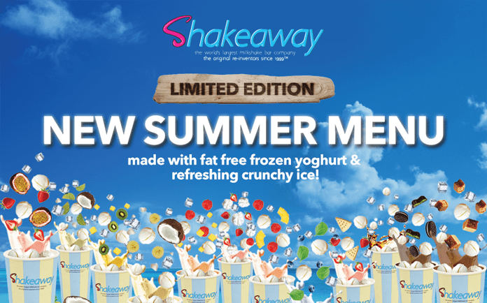 Shakeaway’s Limited Edition Summer Menu