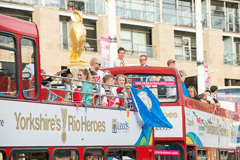 Yorkshire Rio Heroes parade