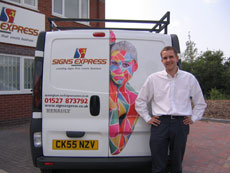 Signs Express Franchisee Joe Smith