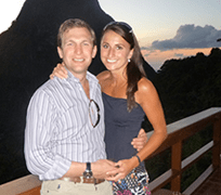 Chris Cook, Franchise Owner with Betterclean Services with His Wife