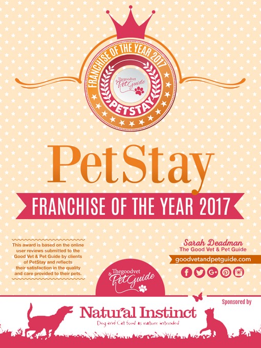 PetStay have won Franchise of the Year 2017