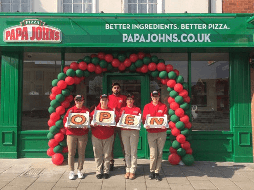 Papa Johns Great Yarmouth opening