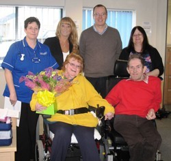 D Be A Ea E C Local care provider’s client celebrates five years of care.jpg
