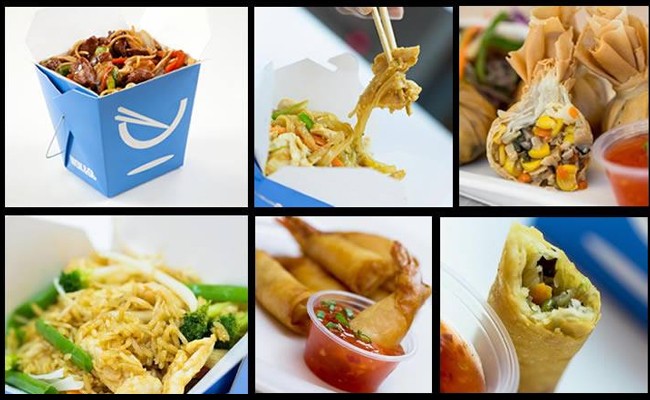 Wok&Go food offerings