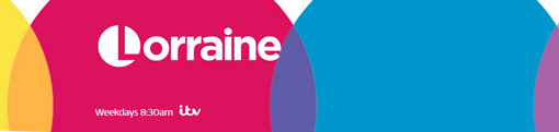 Lorraine ITV banner
