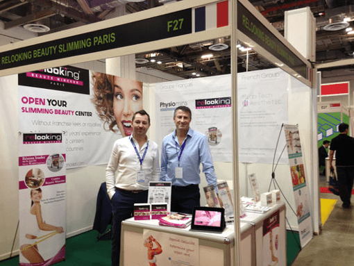 Relooking team at franchise expo