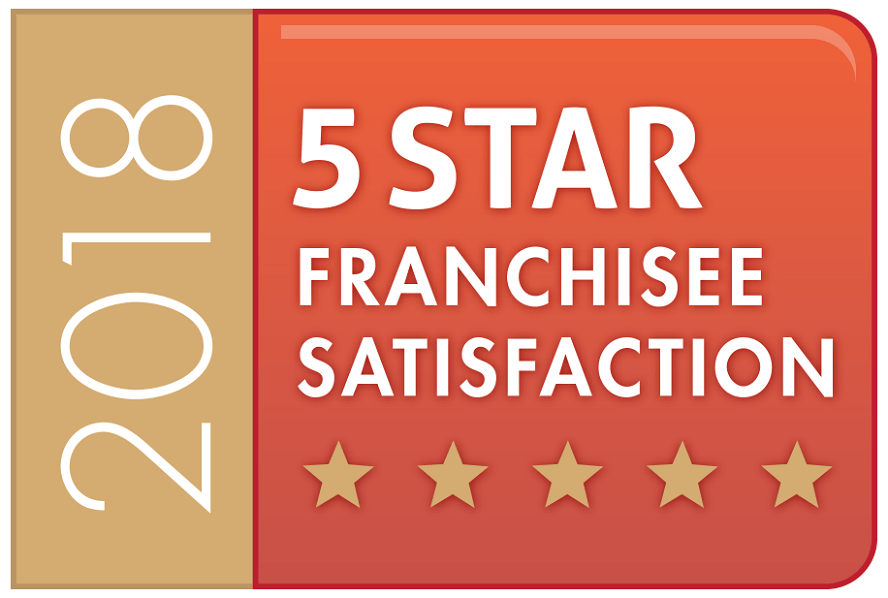 Star Franchise Satisfaction Badge 5 Star Franchisee Satisfaction Award
