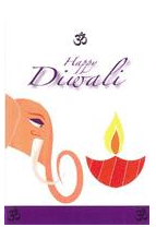 Happy Diwali Greeting Card