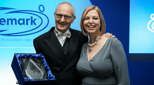 Caremark bfa Olderpreneur finalists with award