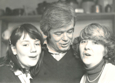 E Bd C Fb E F Clare with her mum and dad