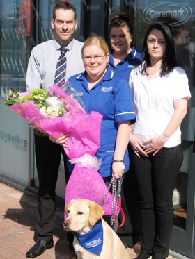 Fc E Fa E C A D Hampshire-Care-Worker-celebrates-5-years-of-service.jpg