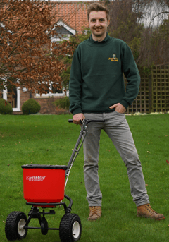 Jim's Mowing franchisee Jim DeAth