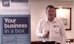 C Bdb D Bb F B Cf Man speaking at Business Doctors meeting