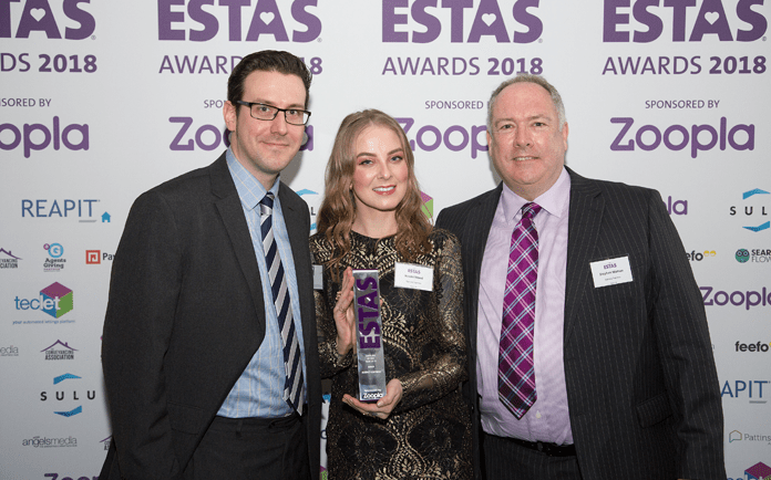 Agency Express Voted as ‘Supplier of the Year’ for a Second Year at the ESTAS!