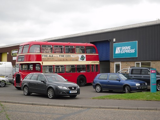 Signs Express City of Ale Bus