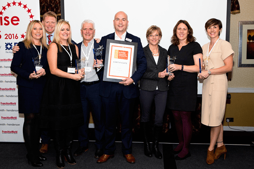 L to R: Suzie McCafferty – Platinum Wave, Tim Jones – Right At Home, Lucy Campbell – Right At Home, Ken Deary – Right At Home, Ian Christelow – ActionCOACH, Caroline Gowing – Pink Spaghetti, Vicky Matthews – Pink Spaghetti, Anne-Marie Martin – diddi dance.