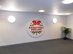 new signs for Basketball England by Signs Express Sheffield.JPG