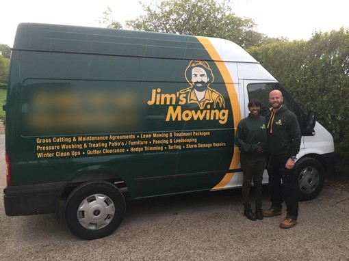 Jim's Mowing - Sam and Gina