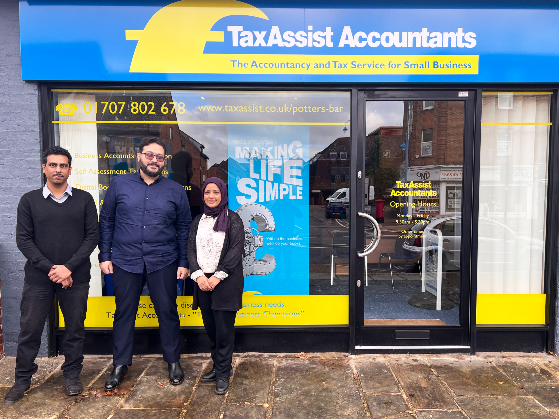 New TaxAssist Accountants shop in Potters Bar