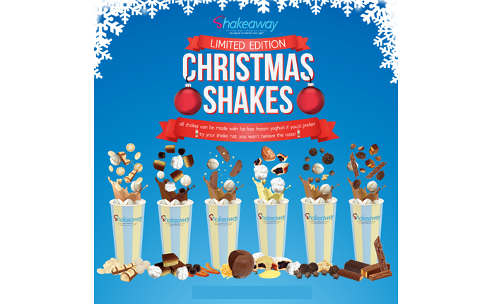 Shakeaway’s Limited-Edition Christmas Menu