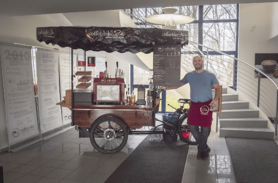 Coffee-Bike’s newest franchisee takes us to Scotland!