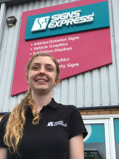 National Recognition for Two Signs Express Apprentices