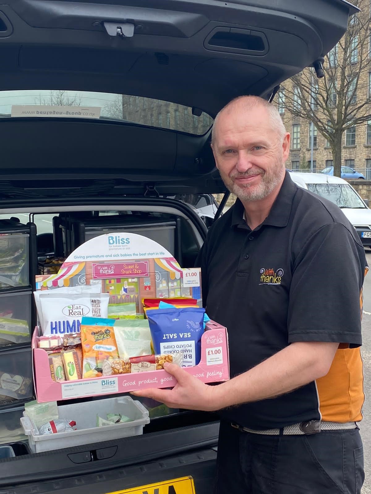 ChariSnack Case Study: Dave Kelly – With Thanks Oldham Charity Sweets