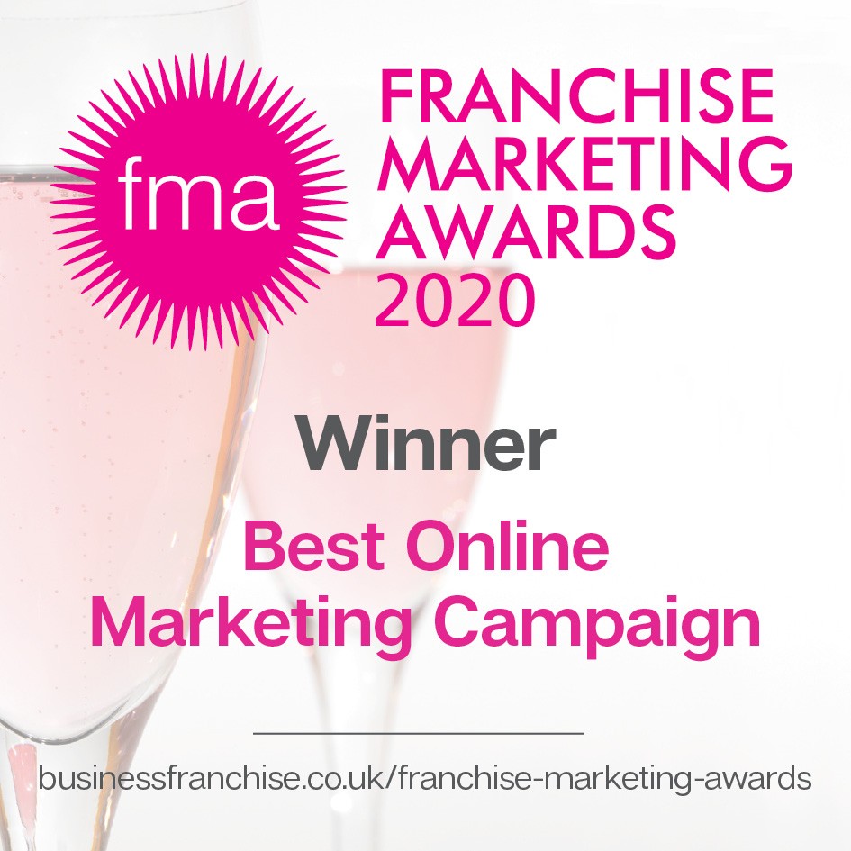 Winners at the Franchise Marketing Awards, for Best Overall Marketing Campaign!