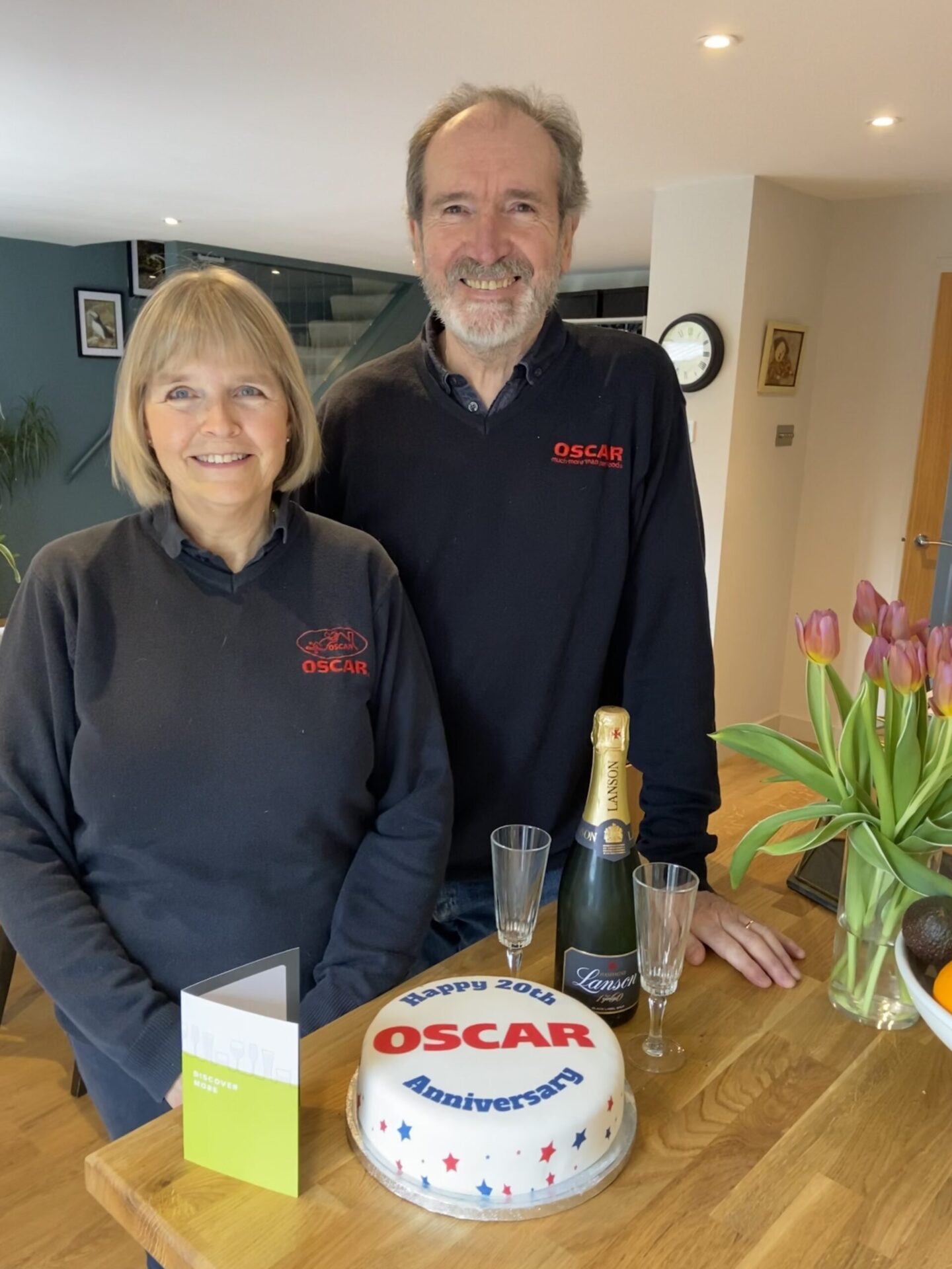 Lesley and Barry Lavin Celebrate 20 years at OSCAR Pet Foods
