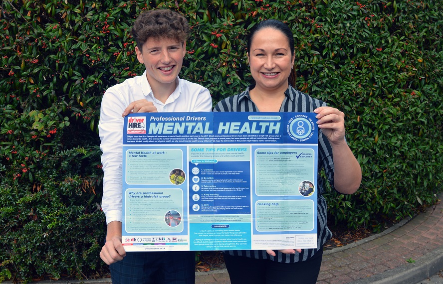 Driver Hire franchisees support World Mental Health Day