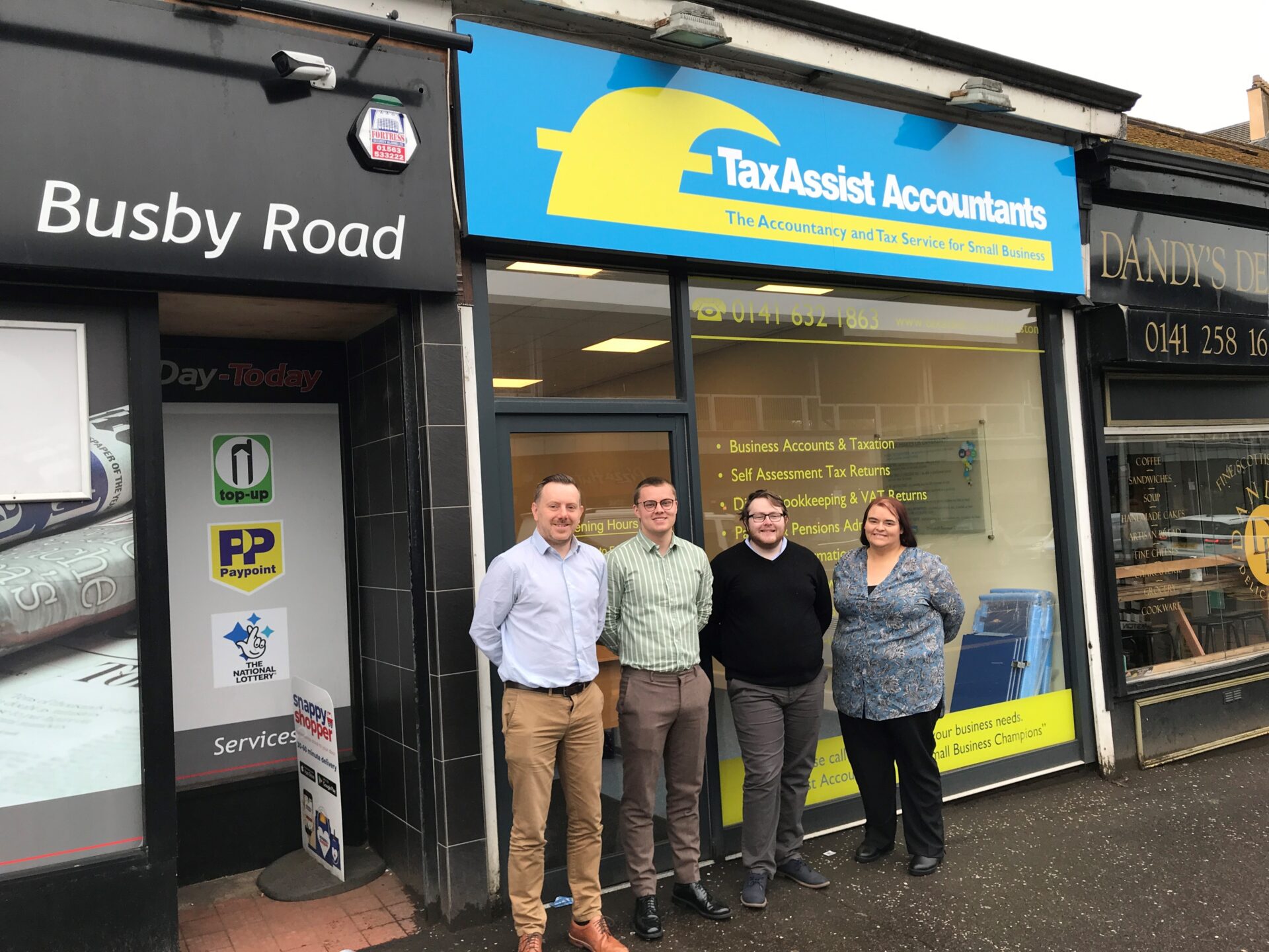 New TaxAssist Accountants shop opens in Glasgow Find My Franchise New TaxAssist Accountants shop opens in Glasgow UK Franchise Opportunities