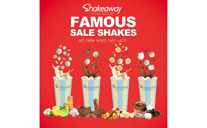 The Famous Shakeaway Sale 2017-2018