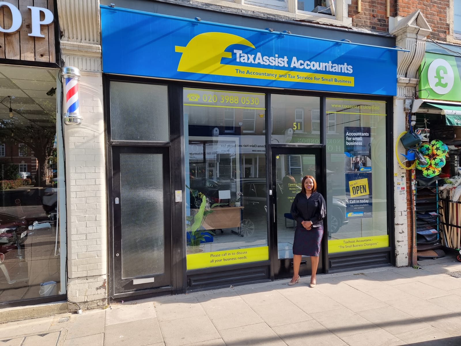 New TaxAssist Accountants shop in Enfield