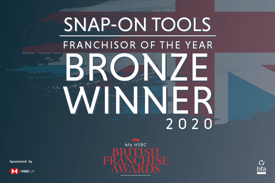 Snap-on crowned Franchisor of the Year!