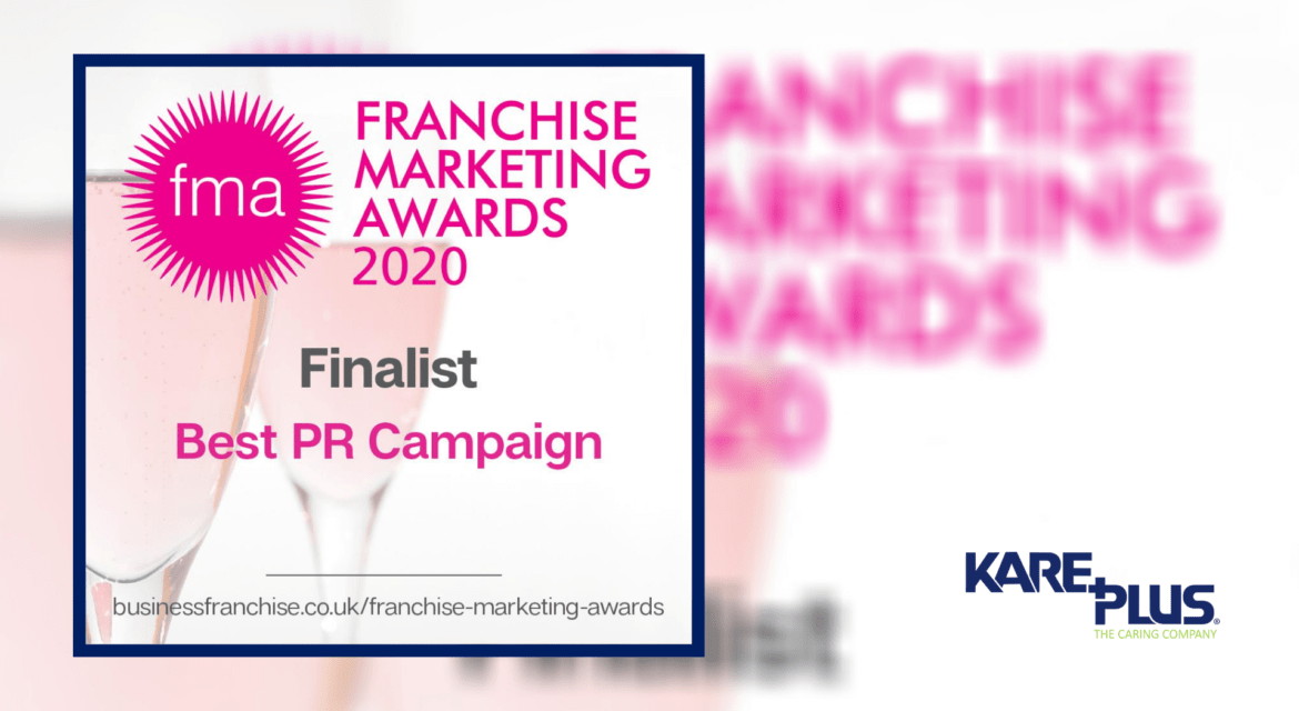 Kare Plus Shortlisted for Franchise Marketing Awards 2020