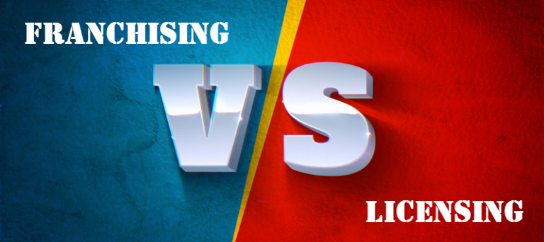 Franchising vs licensing