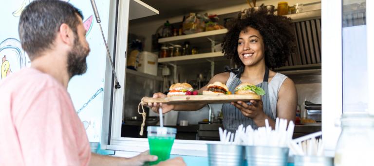 food franchise - low cost franchise - burger van