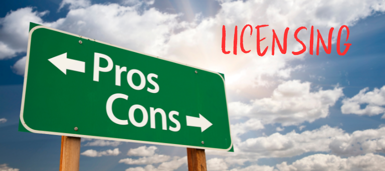 pros and cons of licensing