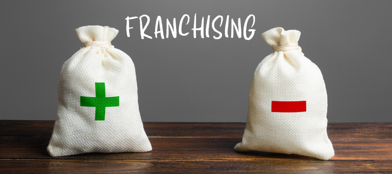 advantages and disadvantages of franchising